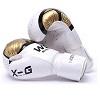 FIGHTERS - Kinder Boxhandschuhe / Punch / 4 oz / Weiss-Gold
