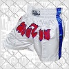 FIGHT-FIT - Muay Thai Shorts / Weiss