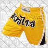 FIGHT-FIT - Muay Thai Shorts / Gelb / Medium