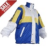 FIGHT-FIT - Giacca da allenamento / blu-bianco-giallo