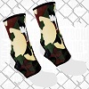 FIGHTERS - Knöchelschoner / Ankle Guard / Camo-Grün / Small