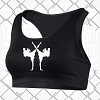 FIGHTERS - Damen Sport Top BH / Schwarz / Small