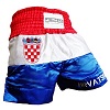 FIGHTERS - Shorts de Muay Thai / Croatie-Hrvatska / Grb / XS