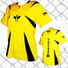 FIGHTERS - Camisa de kick boxing / Competition / Amarillo