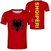 FIGHTERS - T-Shirt / Albanie-Shqipëri / Rojo-Amarillo