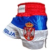 FIGHTERS - Muay Thai Shorts / Serbien-Srbija / Gbr / Small