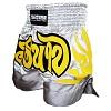 FIGHTERS - Muay Thai Shorts / Silber-Grau / Large