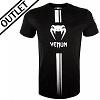 Venum - Camiseta / Logos / Negro-Blanco