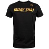 Venum - T-Shirt / Muay Thai VT / Schwarz-Gold / Medium