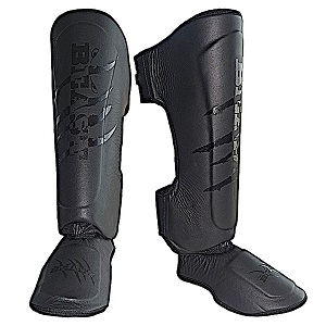 BEAST - Muay Thai Shin Guard / Shadow / Black / Medium