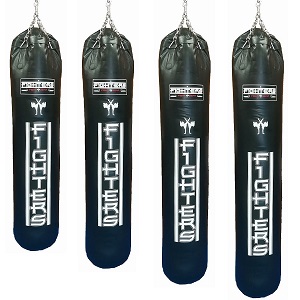 FIGHTERS - Saco de boxeo / Performance / 120 cm / 30 kg / negro