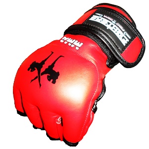 FIGHTERS - Guantes MMA / Elite / Rojo / Large