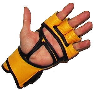 FIGHTERS - MMA Handschuhe / Elite / Gelb / Large