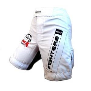 FIGHTERS - Panatalones Cortos de MMA / Combat / Blanco / XS