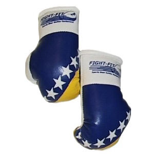 FIGHT-FIT - Mini Guantones de Boxeo / Bosnia-Bosna