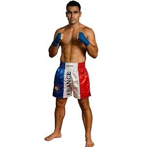FIGHTERS - Muay Thai Shorts / Frankreich / XL