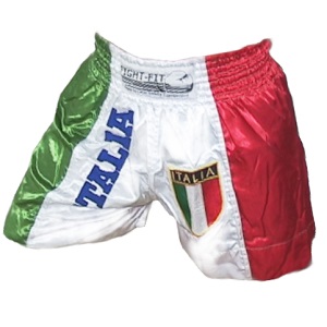 FIGHTERS - Pantalones Muay Thai / Italia / Stemma / Small