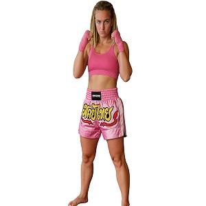 FIGHTERS - Muay Thai Shorts / Pink / XS