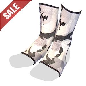FIGHTERS - Ankle Supports / Unpadded / Camo-Grey / Large