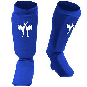 FIGHTERS - Shin guard / Combat / Blue / XL