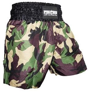 FIGHTERS - Muay Thai Shorts / Warrior / Camouflage / Small