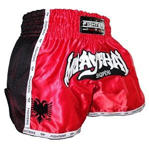 FIGHTERS - Pantaloncini Muay Thai / Elite / Albania-Shqipëri / XS