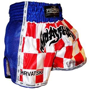 FIGHTERS - Muay Thai Shorts / Kroatien-Hrvatska / Elite / Small