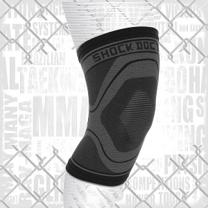 Shock Doctor - Protector de rodilla Compression Knit / Negro / Large