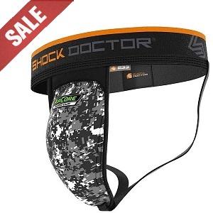 Shock Doctor - Supporter con protezione dell'inguine AirCore Hard Cup / XL