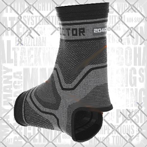 Shock Doctor - Compression Knit Ankle Sleeve / Black / Medium