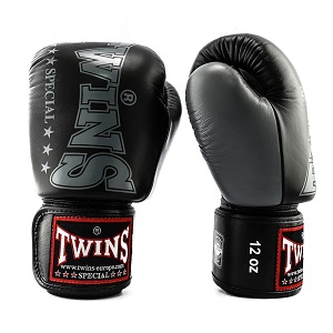 Twins - Guantes Boxeo / BGVL-8 / Negro / 10 oz