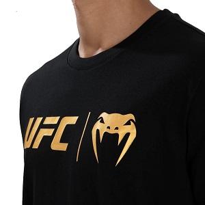 UFC - Camiseta / Classic / Negro-Oro / Small