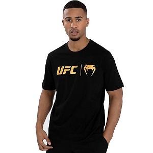 UFC - Camiseta / Classic / Negro-Oro / Small