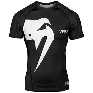 Venum - Rashguard / Giant / Mangas cortas / Negro / Large