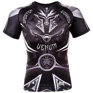 Venum - Rashguard / Gladiator 3.0 / Short Sleeve / Black  / XL