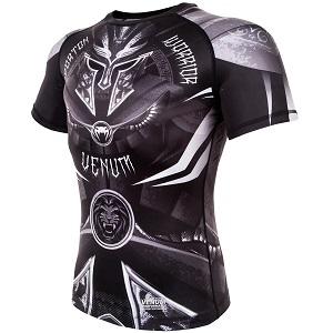 Venum - Rashguard / Gladiator 3.0 / Short Sleeve / Black  / XL