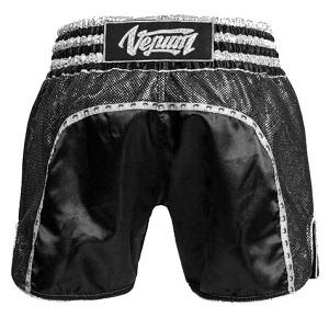 Venum - Muay Thai Shorts / Absolute 2.0 / Schwarz-Silver / Medium