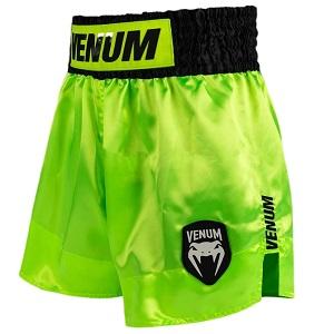 Venum - Muay Thai Shorts / Classic Evo / Neon Gelb-Schwarz / Small