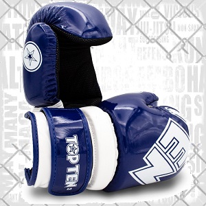 Top Ten - Point Fighting Gloves / Glossy Block / Blue / Small