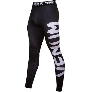 Venum - Kompressionshose / Giant / Schwarz-Weiss / Medium